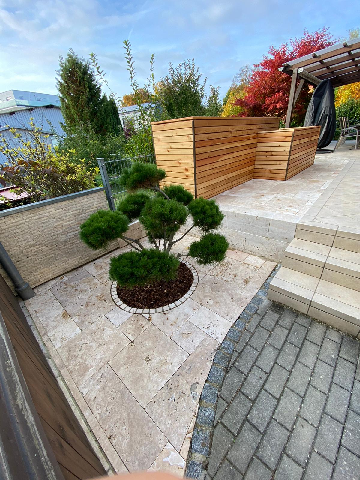 Travertin Assos Terrassenplatten - Görsel 9
