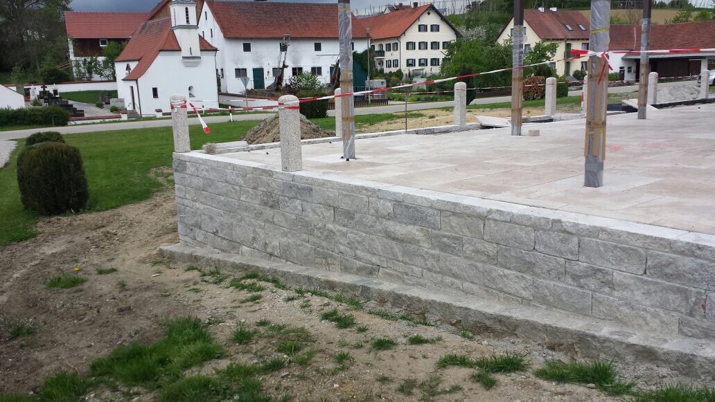 Travertin Silber Mauersteine - Görsel 20